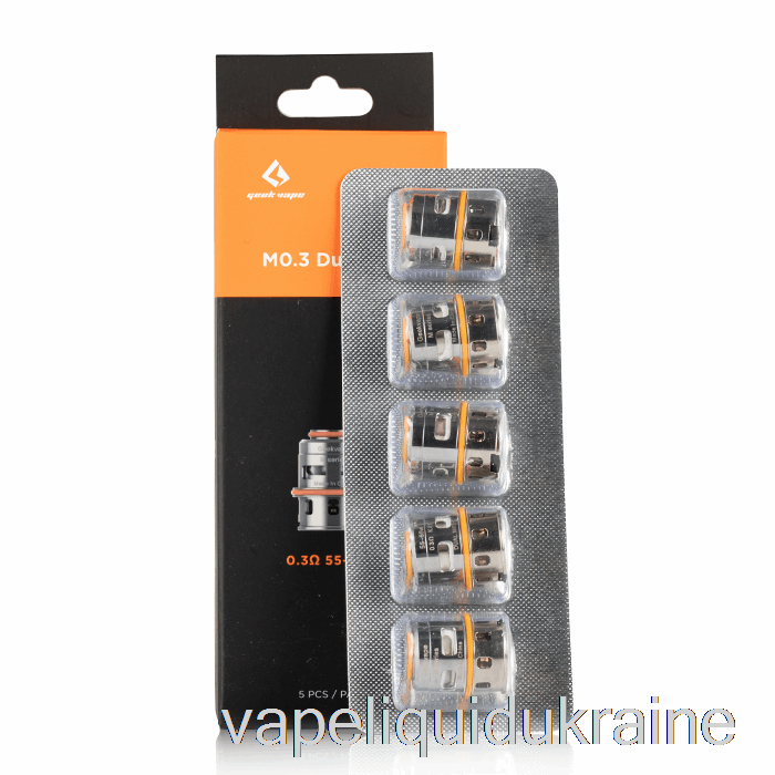 Vape Ukraine Geek Vape M Replacement Coils 0.3ohm M Dual Coil